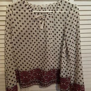 Sheer blouse